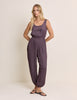 Purple Sleeveless Stephanie Jumpsuit