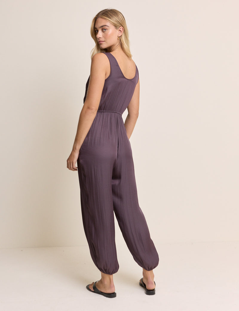 Purple Sleeveless Stephanie Jumpsuit