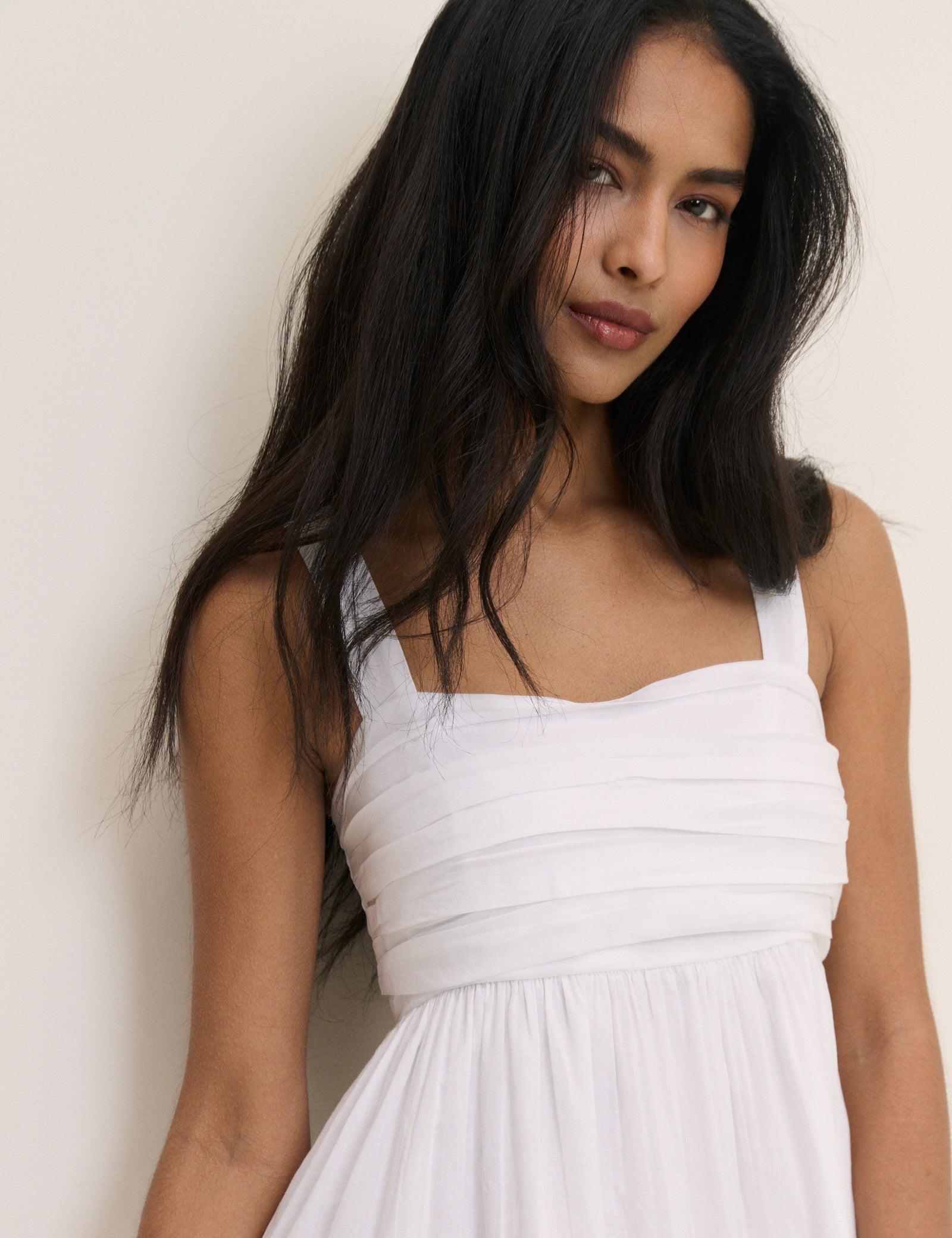 White Sunira Maxi Dress