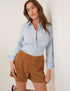 Brown Suede Shorts