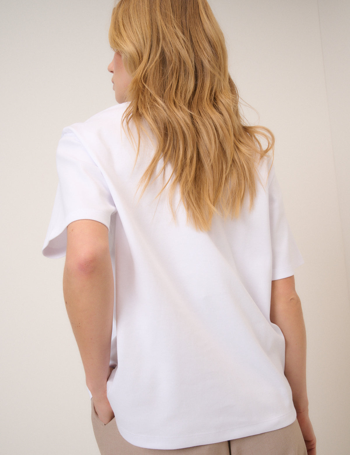 White Boxy Fit T-Shirt