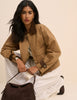 Camel Short Freddie Barn Jacket