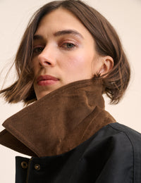 Navy Short Freddie Barn Jacket