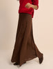 Brown Selene Maxi Skirt