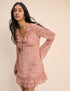 Pink Ditsy Floral Carla Mini Dress