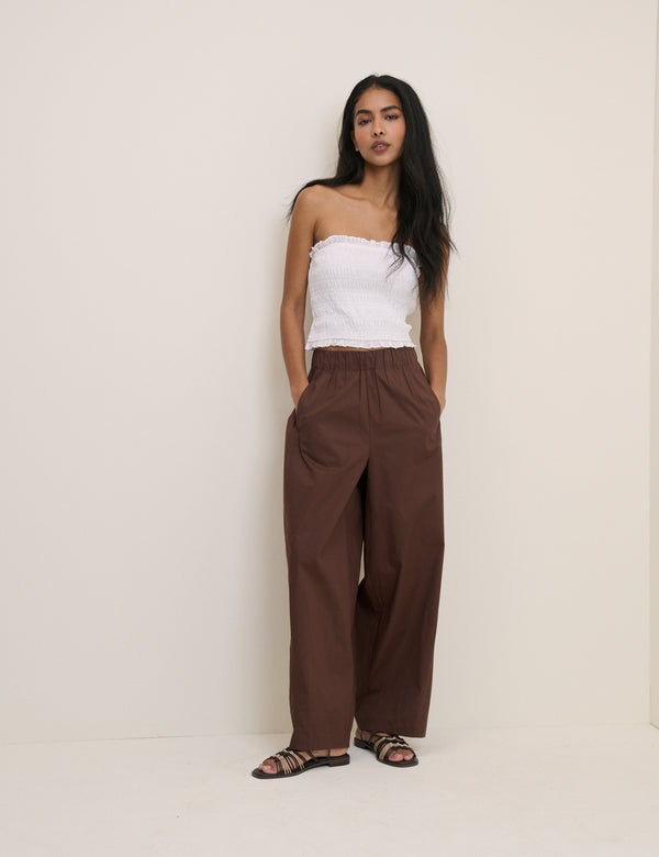 Brown Roy Balloon Trousers