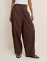 Brown Roy Balloon Trousers