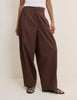 Brown Roy Balloon Trousers