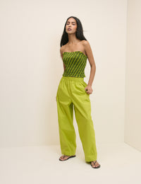 Chartreuse Green Roy Balloon Trousers