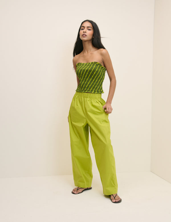 Chartreuse Green Roy Balloon Trousers