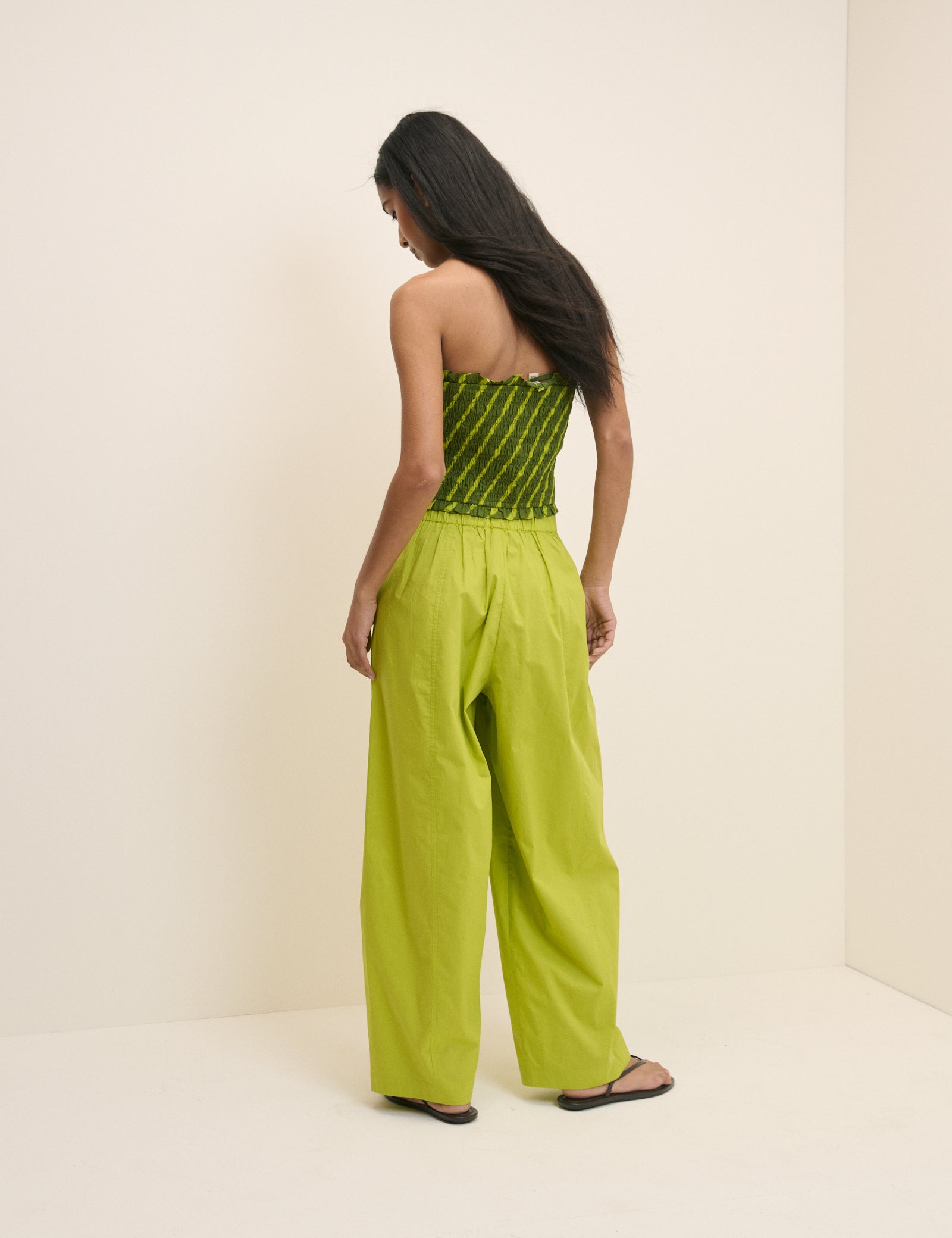 Chartreuse Green Roy Balloon Trousers