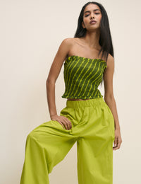 Chartreuse Green Roy Balloon Trousers