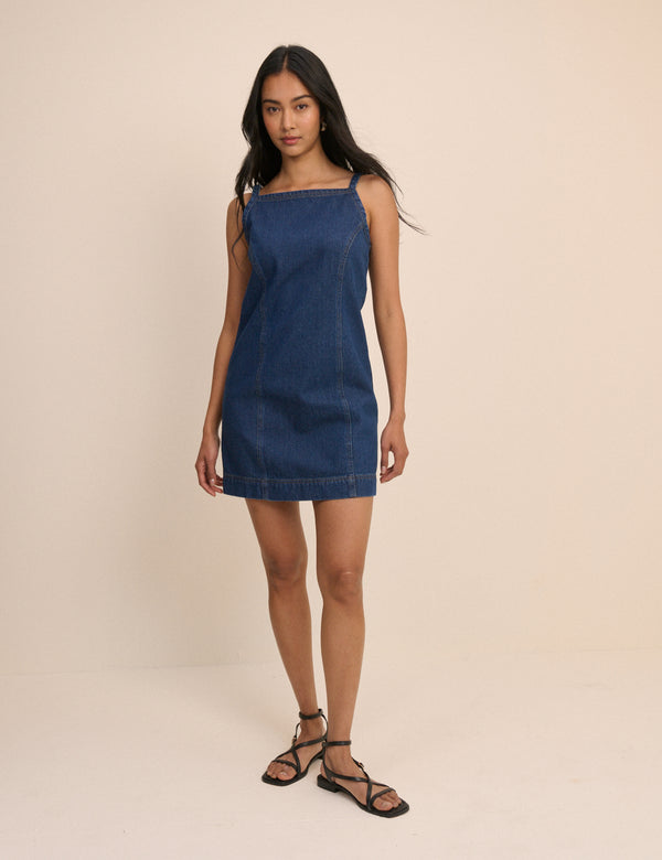 Dark Denim Etta Mini Dress