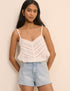 Light Blue Denim Shorts