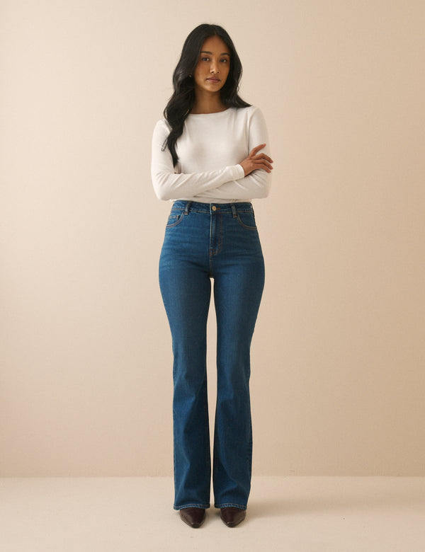 Mid Wash Mayfair Bootcut Jean