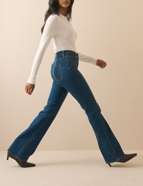 Mid Wash Mayfair Bootcut Jean