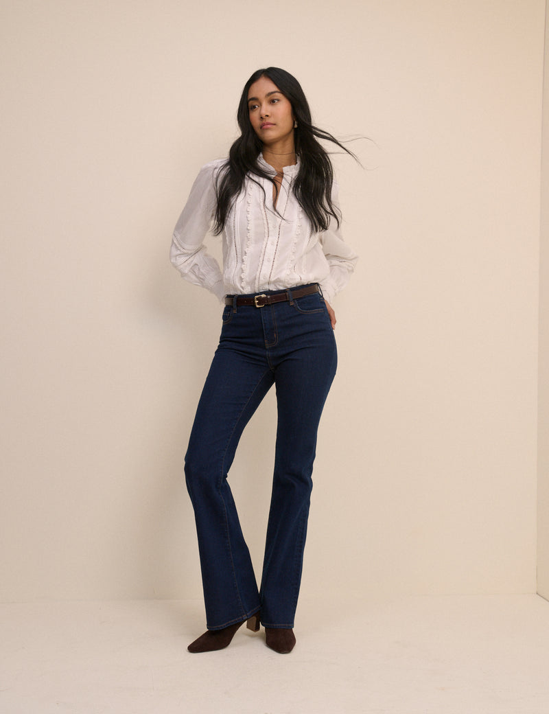Dark Blue Mayfair Bootcut Jean
