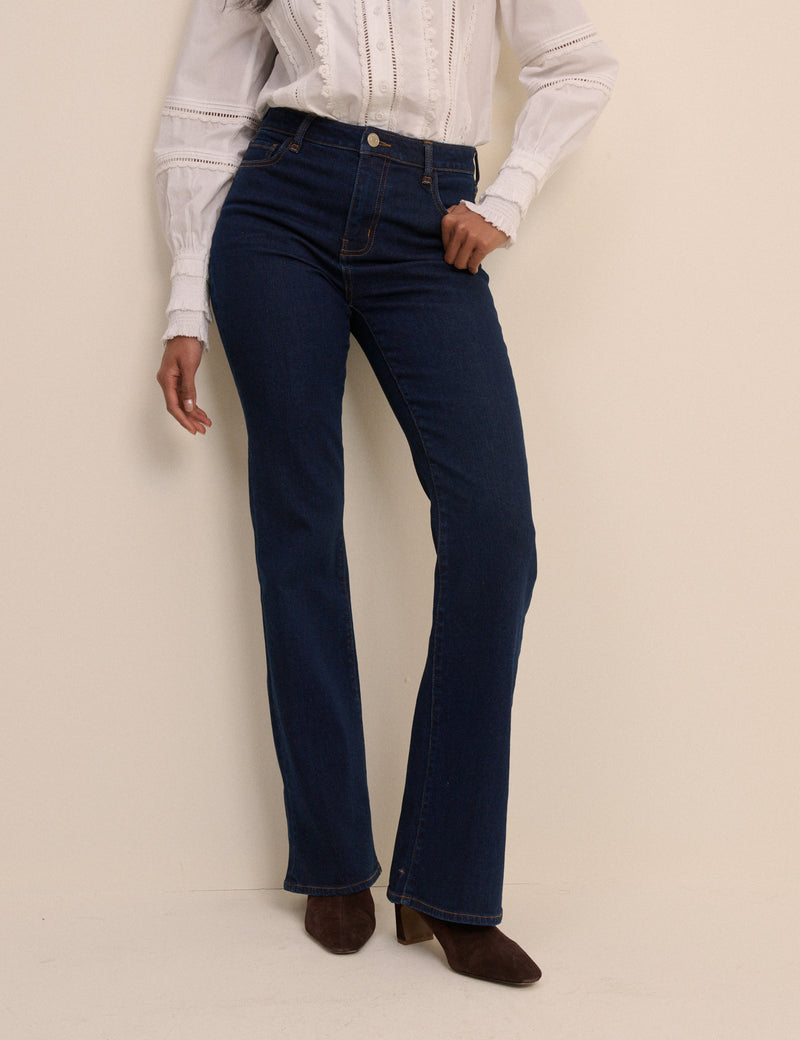Dark Blue Mayfair Bootcut Jean
