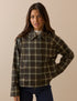 Green Tartan Oyanti Swing Jacket