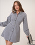 Black Gingham Montego Mini Dress