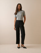 Marnie Cigarette Crepe Trousers