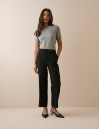 Marnie Cigarette Crepe Trousers