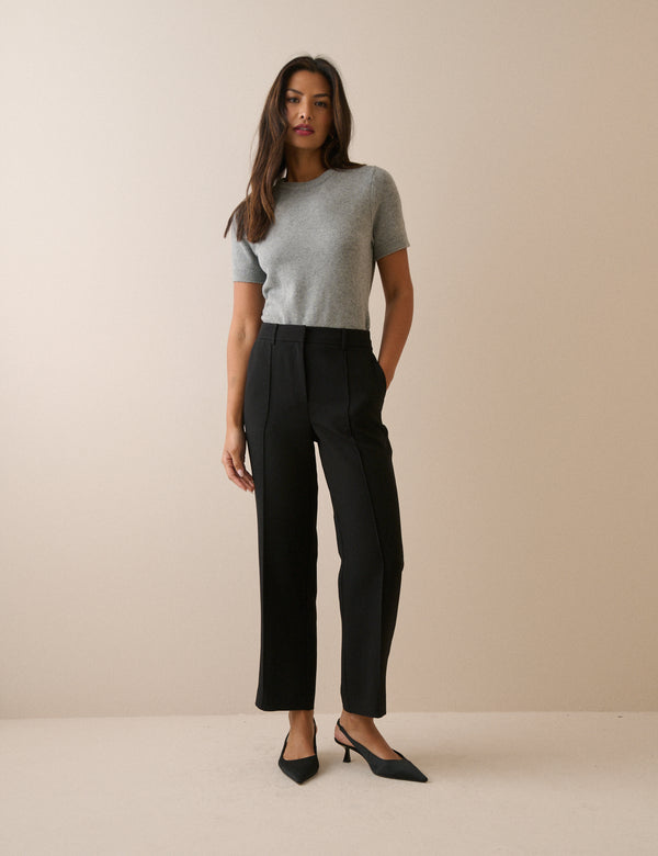 Marnie Cigarette Crepe Trousers