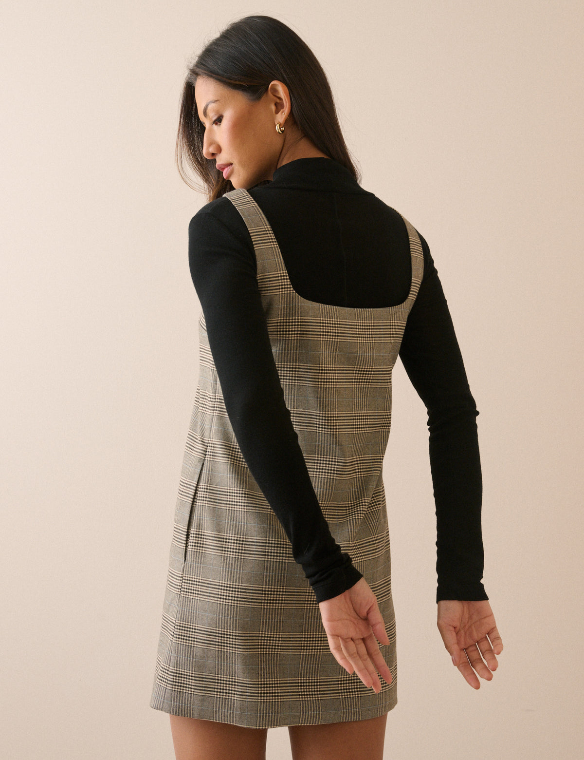 Heritage Check Mini Shift Dress