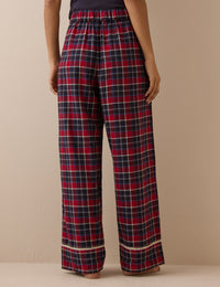 Red Tartan Brushed Pyjama Bottoms