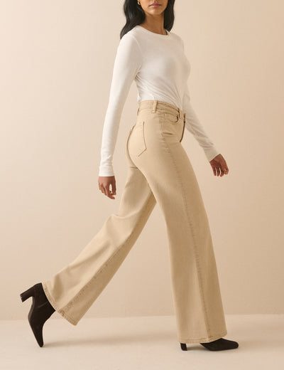 Sand Stretch Soho Tapered Jean