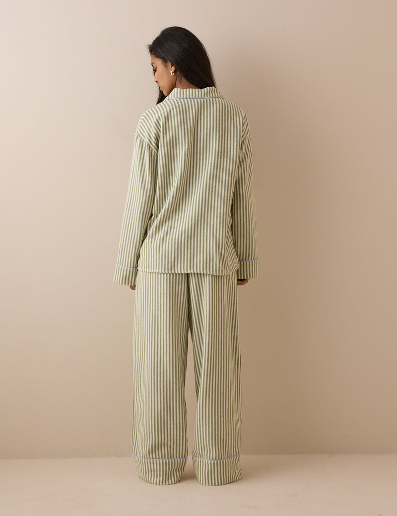 Green Gingham Pyjama Set
