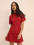 Red Jersey Nellie Mini Dress