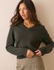 Khaki Shoulder Pad Jumper