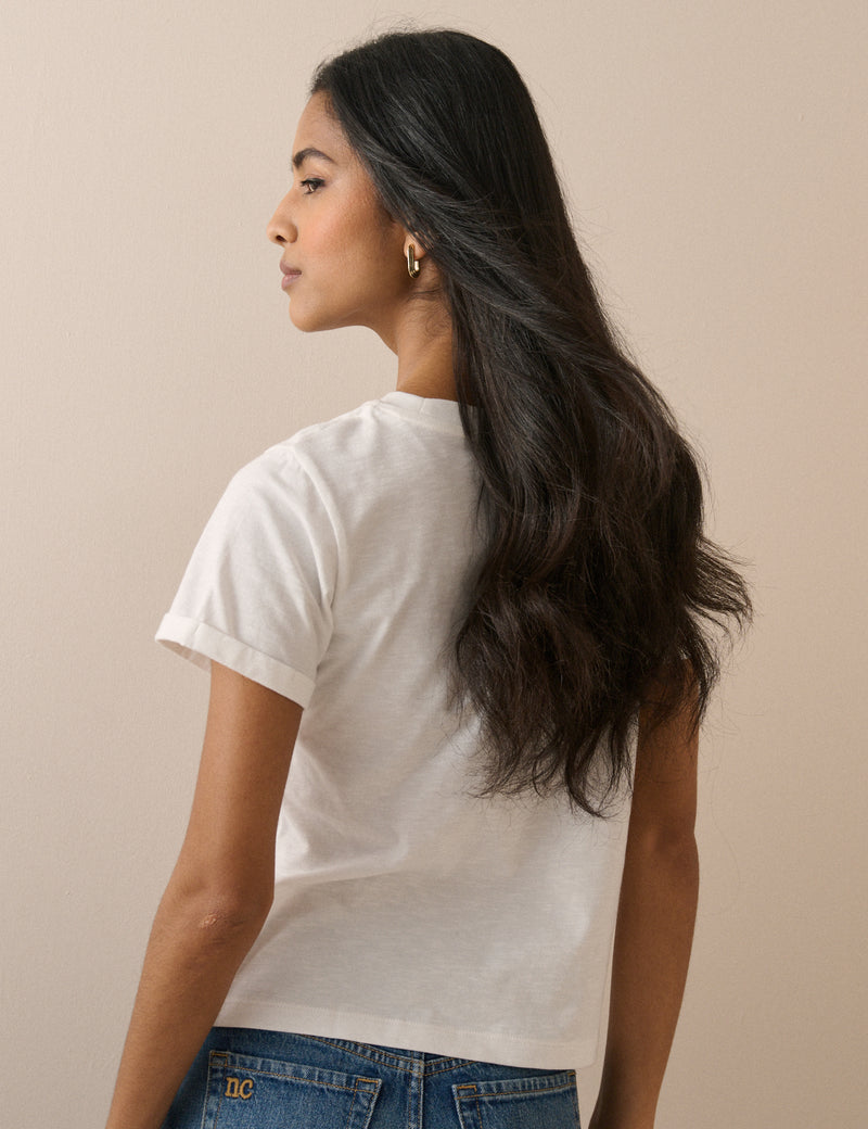 Lemon Graphic Shrunken T-Shirt