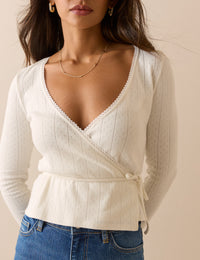 Pointelle Ballet Wrap
