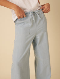 Light Blue Denim Relaxed Shona Trousers