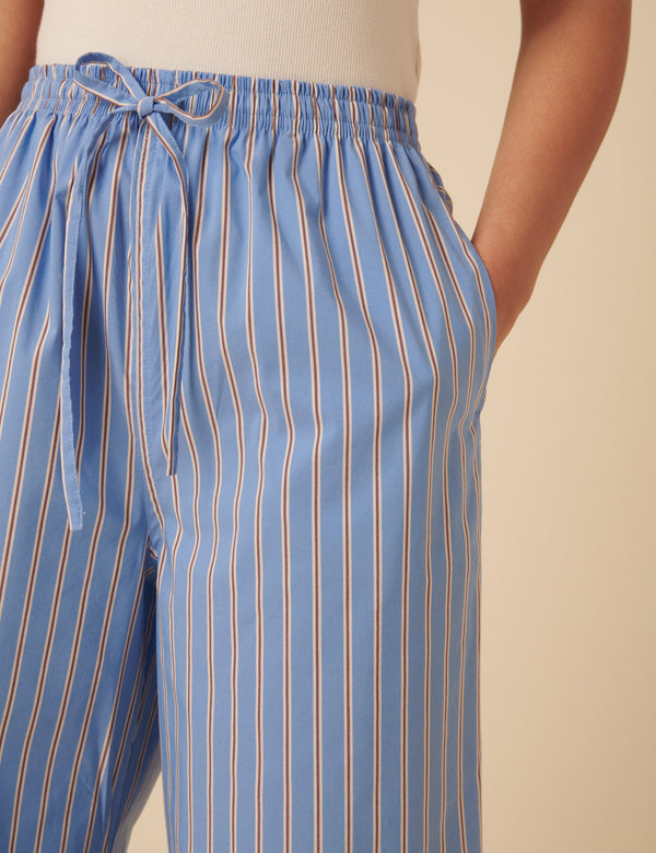 Blue Striped Shona Trousers