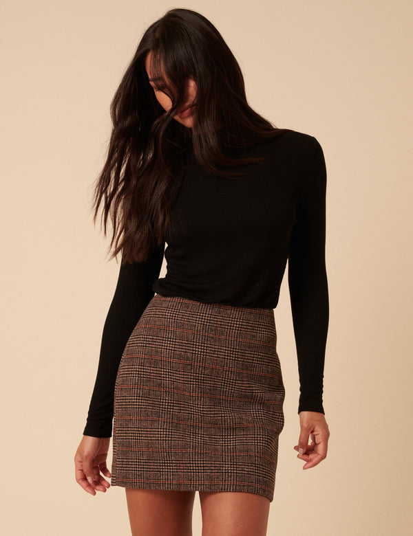 Heritage Check Mini Skirt