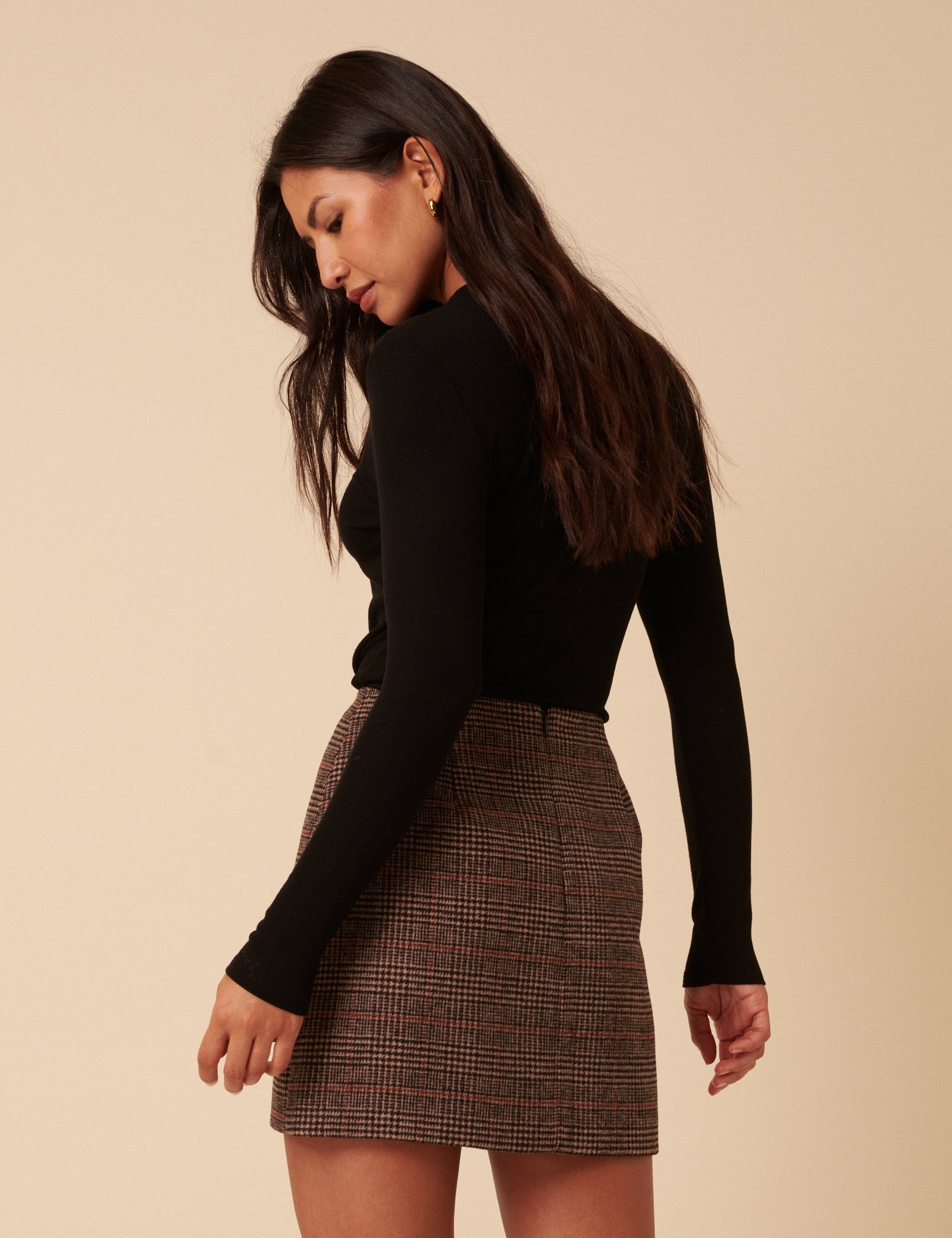 Heritage Check Mini Skirt