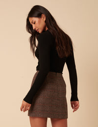 Heritage Check Mini Skirt