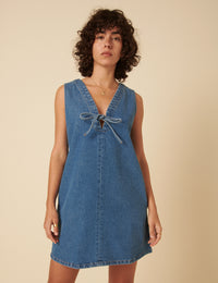 Blue Denim Lykke Mini Dress