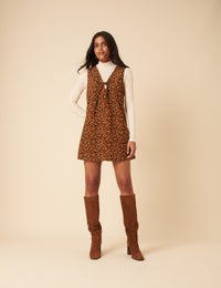 Ditsy Floral Nila Pinafore Mini Dress