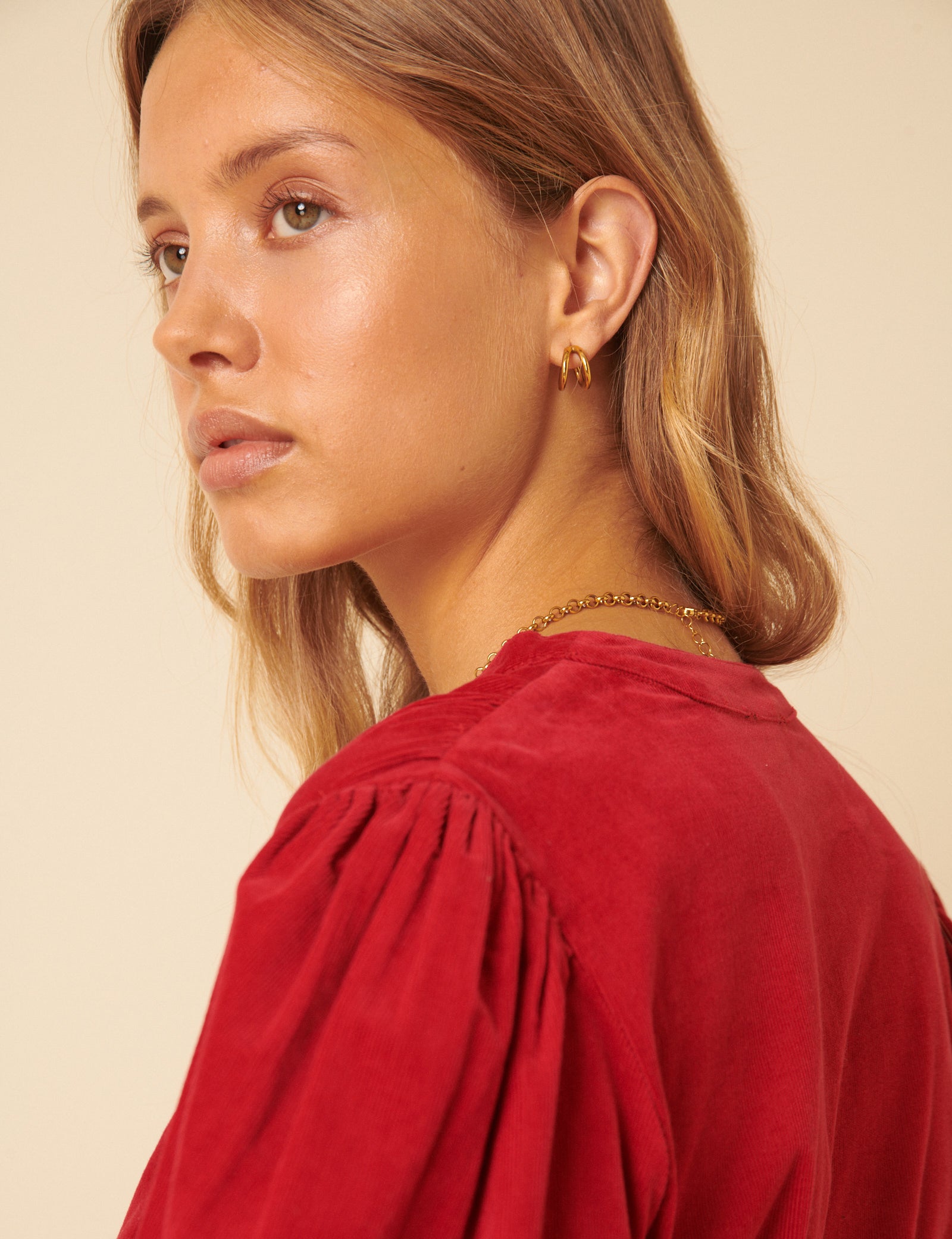 Red Cord Starlight Mini Dress