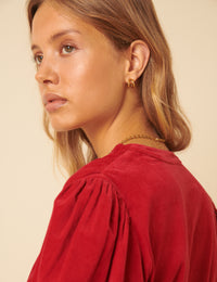 Red Cord Starlight Mini Dress