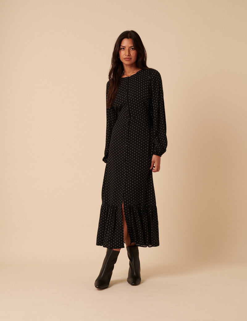 line & dot amara dress Line + Dot Amara Maxi Dress