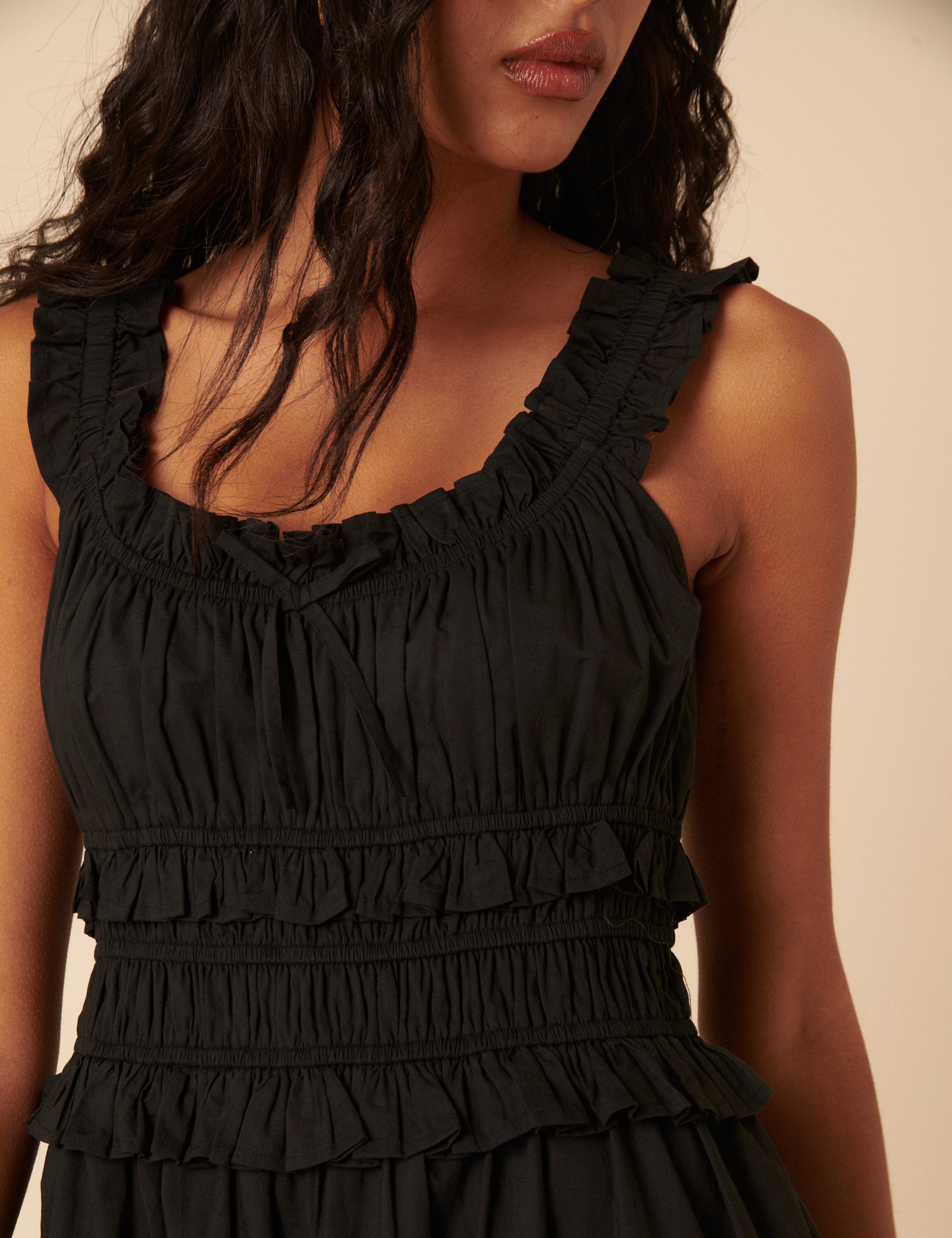 Black Ariel Mini Dress Black Ariel Mini Dress