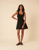 Black Ariel Mini Dress