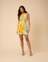 Orange Floral Freya Mini Dress