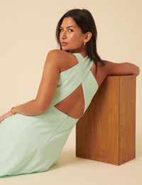 Mint Green Reign Midi Dress
