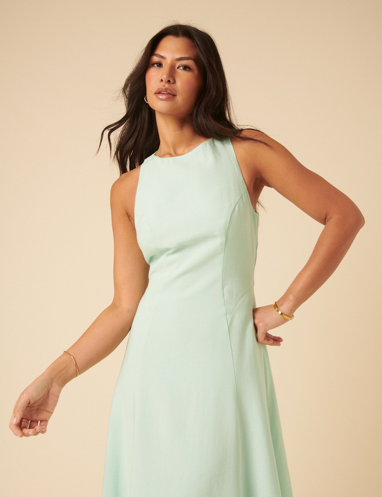 Mint Green Reign Midi Dress Mint Green Reign Midi Dress